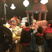 ティーパーティエリア