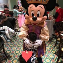 お城の中のレストラン