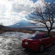 富士山＆山中湖が望める絶景スポット