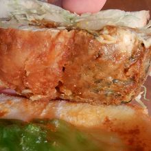 中はこんな感じ。ほんのりカレー風味