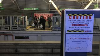 街を見ながら移動