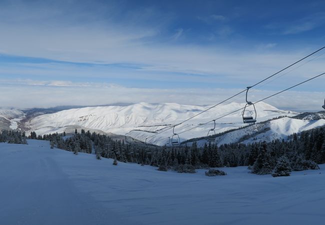 3,000m級のスキー場