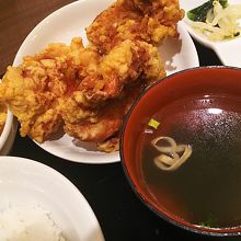 布袋のザンギ（Bセット）