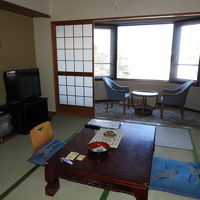 客室は和室です。