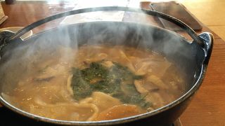 ほうとうが美味しい