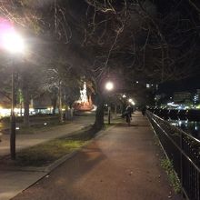 高見橋のあたり