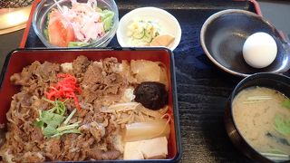 美味しい米沢牛でランチ