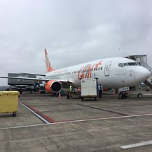 歩いての搭乗はなかなか楽しいです