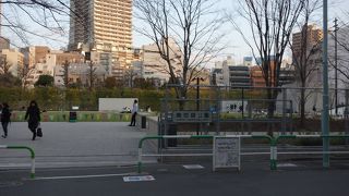 整備されたきれいな公園