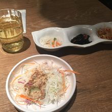 おかずとサラダ