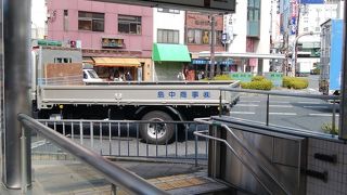 縦に延びる路線