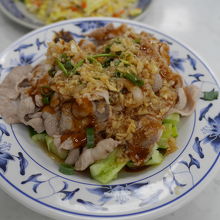 豚肉のニンニク炒め