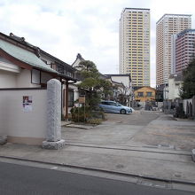 正面の景観です。