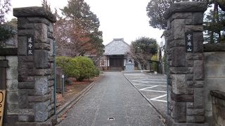 日蓮宗の寺院です。