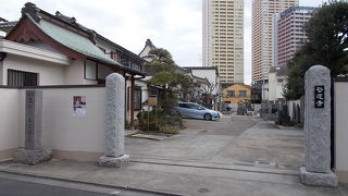 法華宗の寺院です。