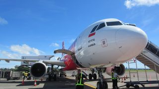 エアアジアで到着したら早めにバスに乗る