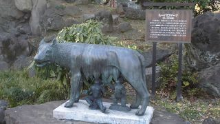 ローマの伝説の像