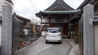 法華宗の寺院です。