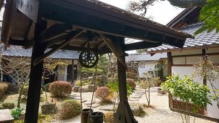 藩主が訪れた家だけに特別な造りが非常にいいです