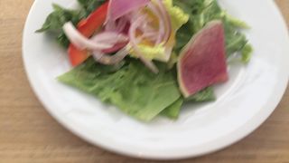 ピザはボリューミー