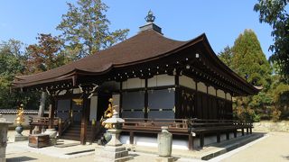 境内の一番奥にある御影堂