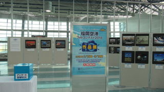 国内線は工事中でした