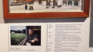 アッペンツェル生まれの画家のコーナーがオススメ！