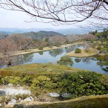 上御茶屋隣雲亭からの眺め