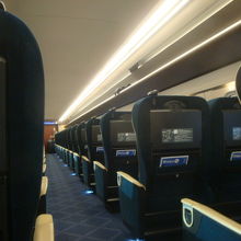 車内の様子です。