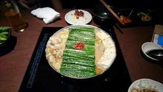 九州のもつ鍋を大阪で