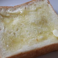 無塩バターを塗っていただくとおいしい