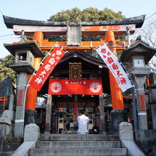 白菊大神をお祀りした下之社