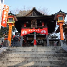 青木大神をお祀りしている社
