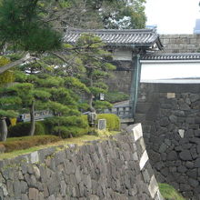 北桔橋の様子です。現在は、橋が跳ね上る方式ではありません。