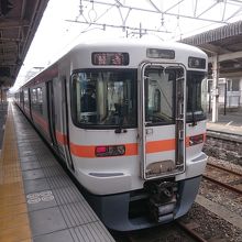 御殿場駅にて