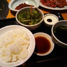 セットメニュー