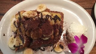 お洒落な朝食を