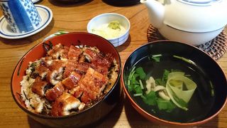 間違いない、ひつまぶしを食べられます。