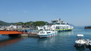 乗船前に飲食物を買いましょう