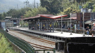 昔懐かしいホームの造り