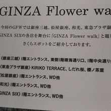 銀座でさくら見物(’-’*)♪