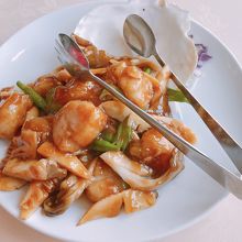 ホタテオイスター炒め