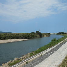 久慈川の風景