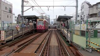 鬼子母神前停留場