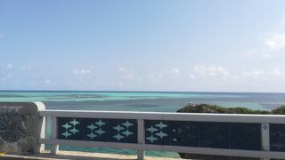 海がとてもあおいです