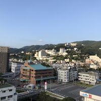 プールからの眺望です