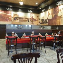 すいてて快適。