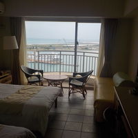 石垣港を一望できるお部屋