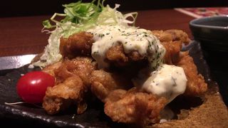 ”チキン南蛮定食”を「北の味紀行と地酒 北海道 田町店」