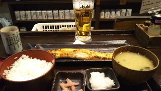 焼き魚が食べられる定食屋さん
